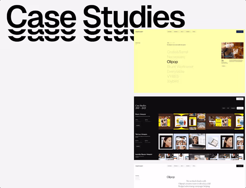 Cover image for ✧ Darkroom Agency (Framer Development)