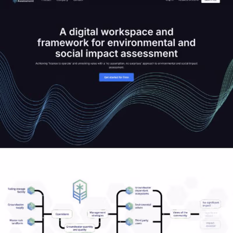 Cover image for ImpactAssessment | Web App For Environment Impact Assessment