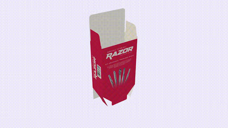 Cover image for RAZOR - American Burrs (Packaging & ID Visual) :: Behance