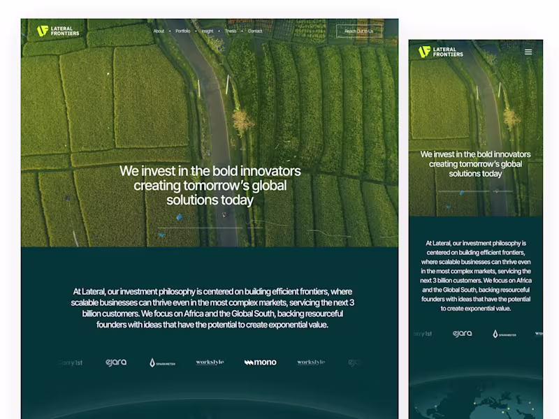 Cover image for Website Design and Development for VS: Lateral Frontiers