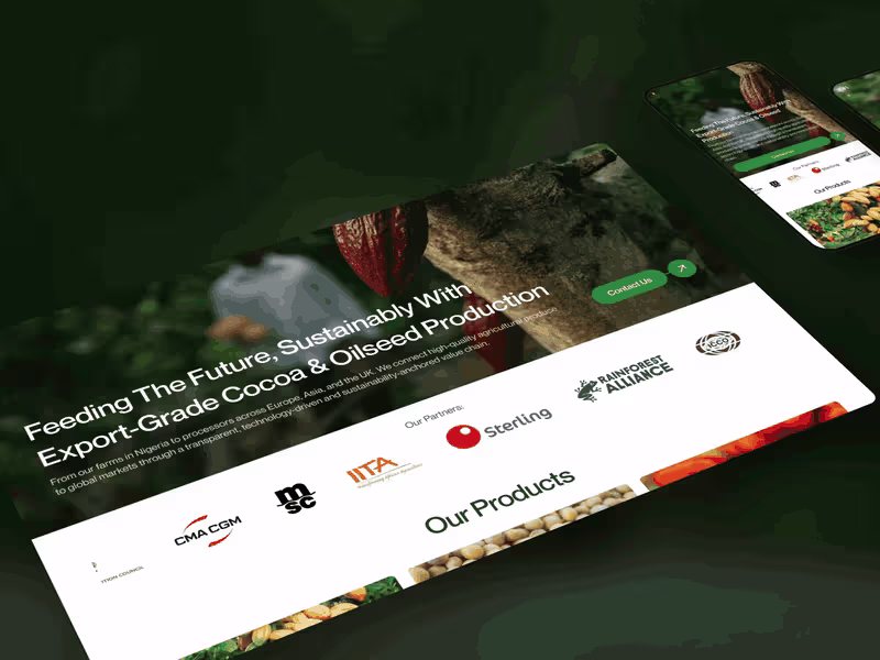 Cover image for Front-End Development for BOAR Agro Corporate Website