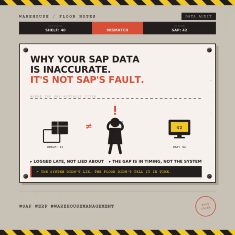 Cover image for Why your SAP data is