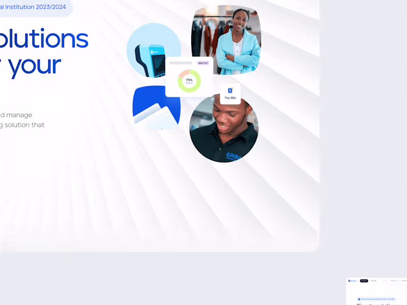 Cover image for Conversion-Focused Hero Design for Business Finance Platform