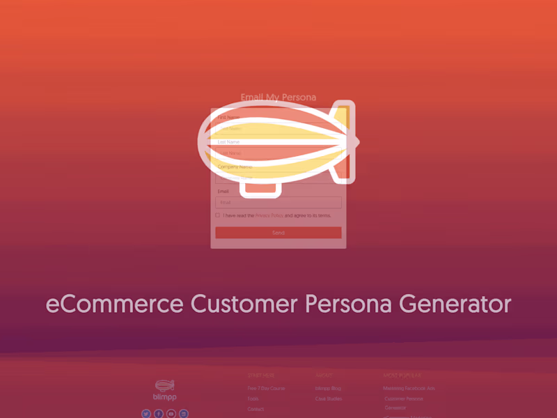 Cover image for 
eCommerce Customer Persona Generator
