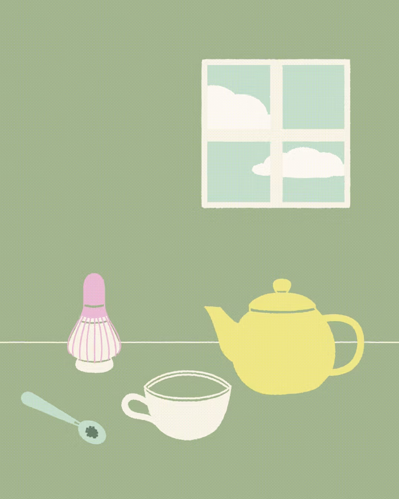 Cover image for Mid-Day Matcha | Motion Graphics & Illustration