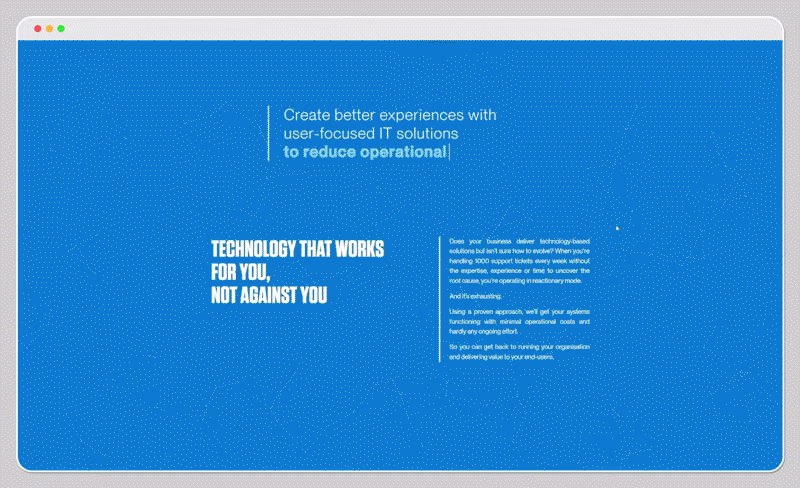 Cover image for 💻 A technology consultant website design