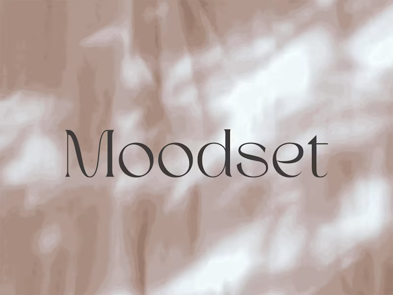 Cover image for Moodset Brand Identity