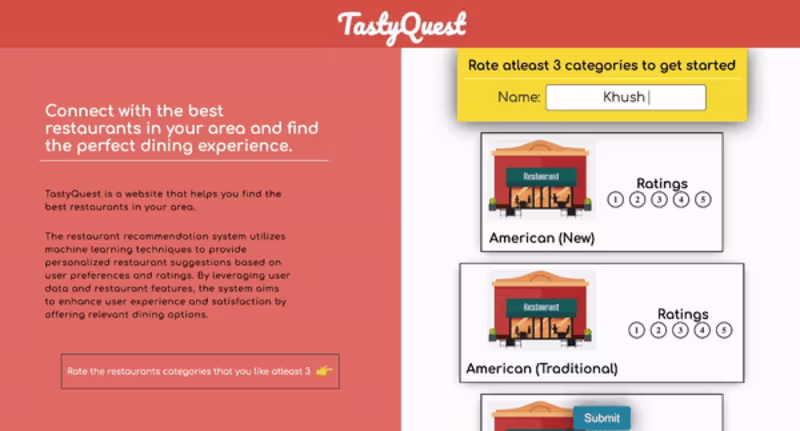 Cover image for A Restaurant Recommendation system 