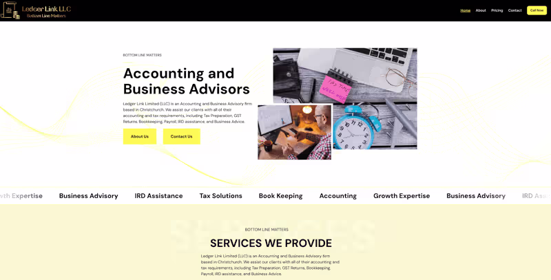 Cover image for Ledger Link LLC - Framer