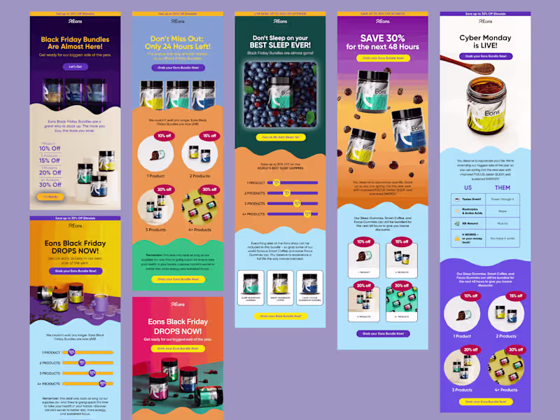 Cover image for Eye-Catching Email Designs