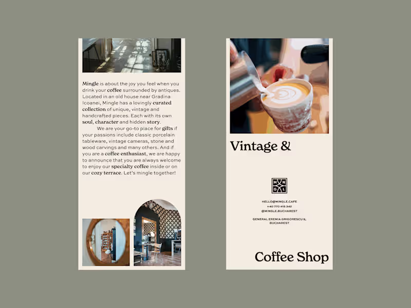 Cover image for Mingle – Naming, Visual Identity, Landing Page