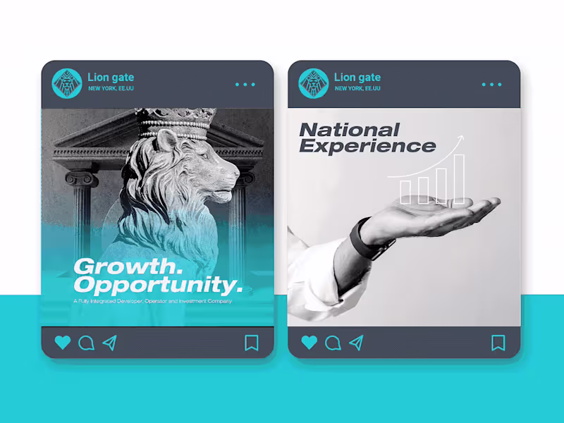 Cover image for 🏘️ Brand Identity for "LionGate"