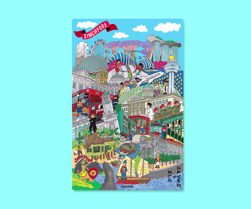 Cover image for 
Heritages of Singapore