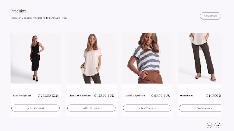 Cover image for E-commerce Photoshoot and Webdesign