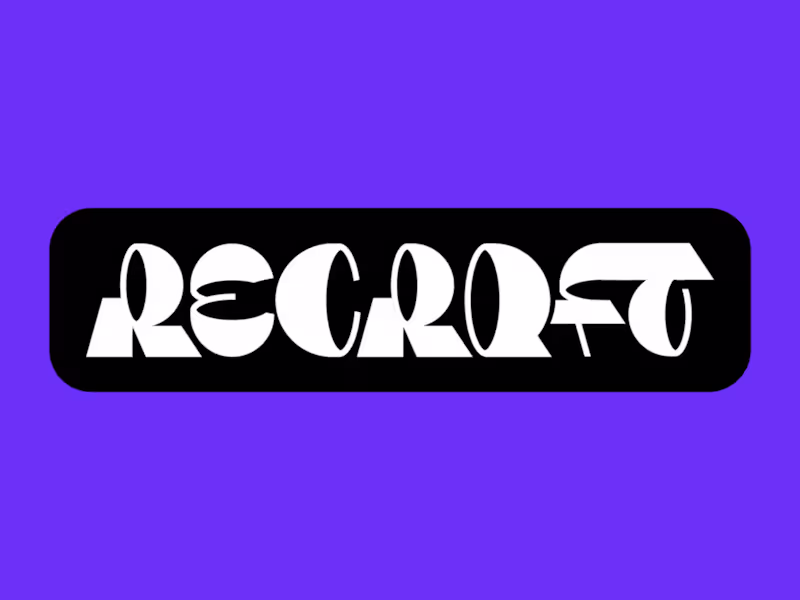 Cover image for Recraft custom lettering