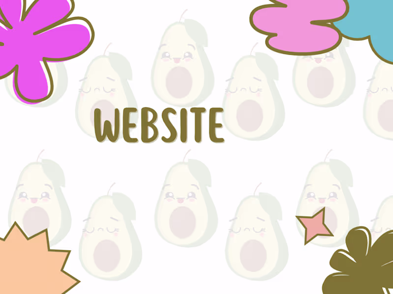 Cover image for Website Development -Busy Avocados 