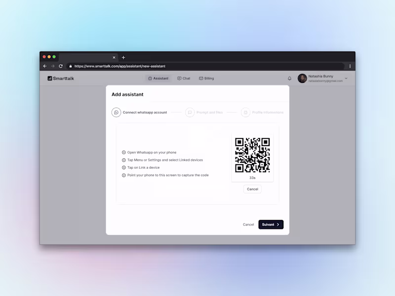 Cover image for  Smarttalk: A smart assistant for any business