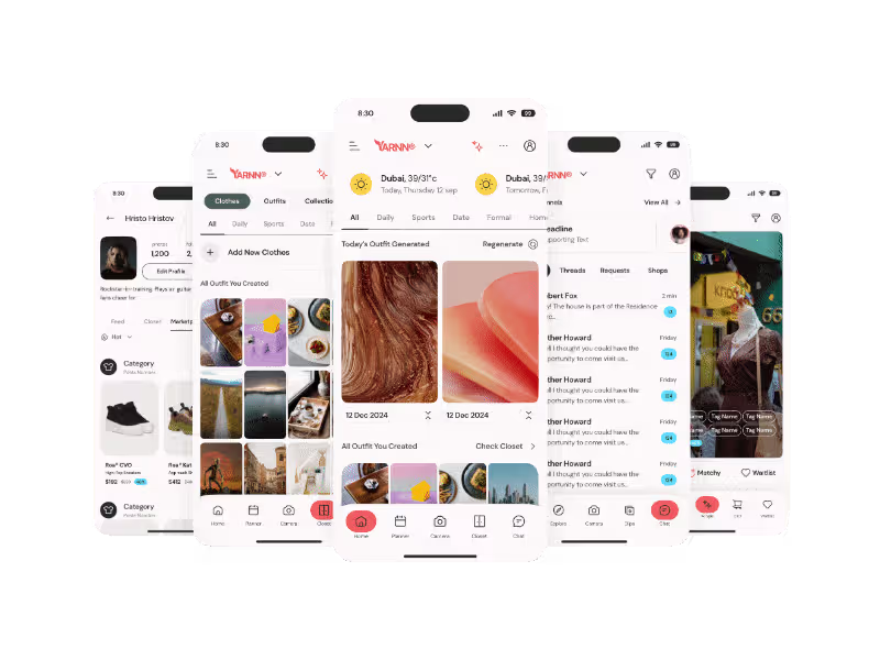 Cover image for Yarnn, your pocket stylist