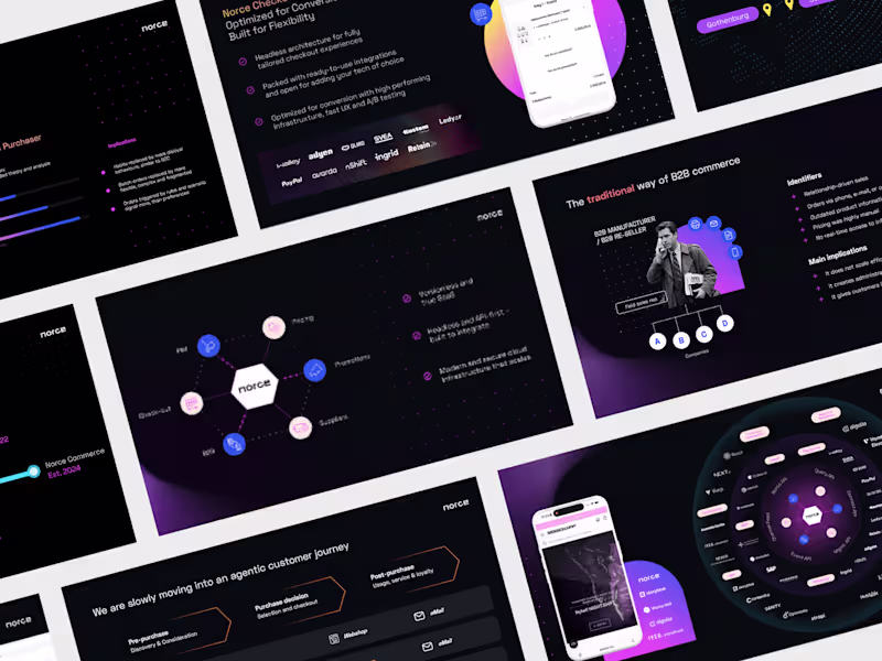 Cover image for PowerPoint Sales Deck Design for Norce