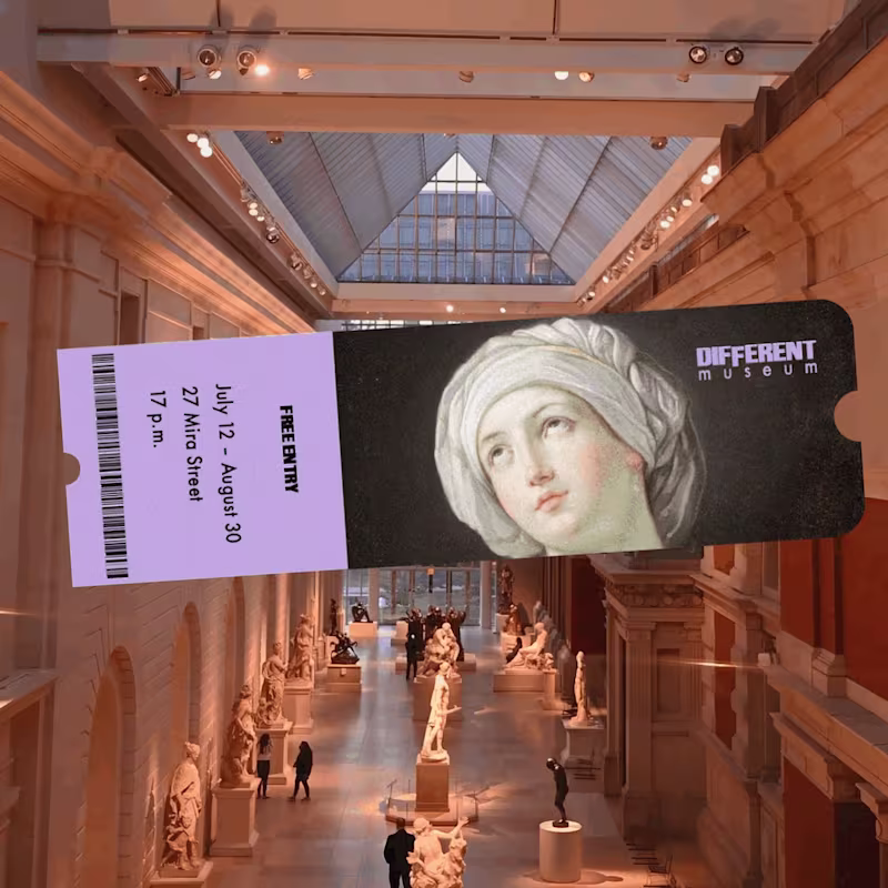 Cover image for Different Museum Branding /Visual identity