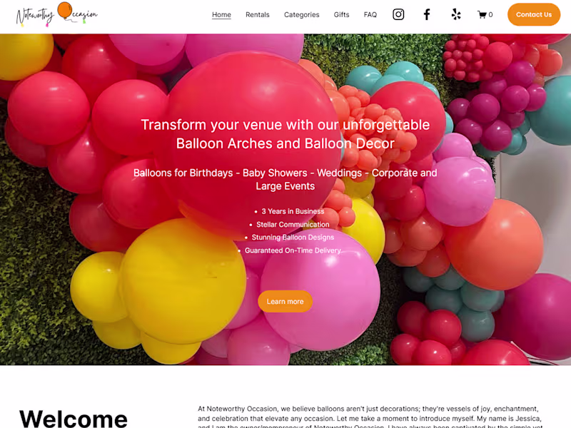 Cover image for Squarespace website design and development