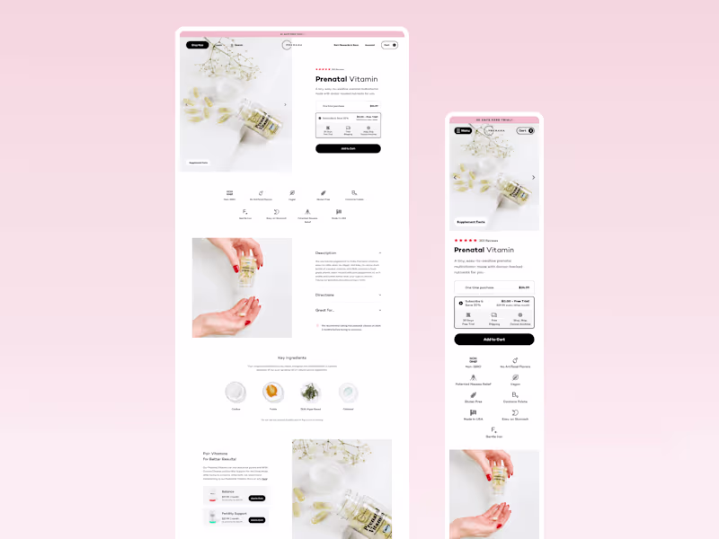Cover image for Premama Shopify Design