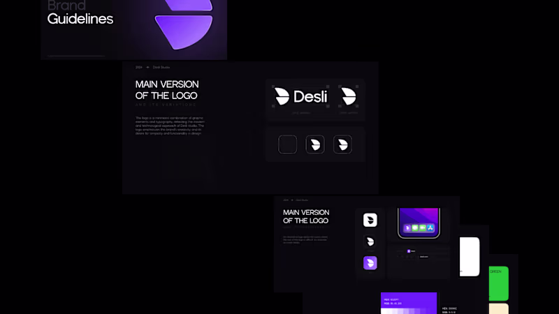 Cover image for Desli - Branding and Identity Design