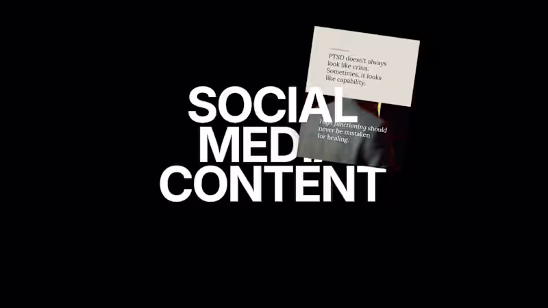 Cover image for Mental Health Social Content for Harbor London