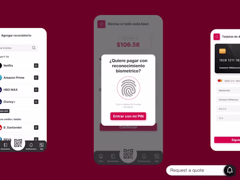 Cover image for Flutter UX/UI Design for a Payment App – Mobile App 