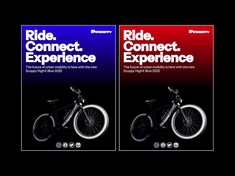 Cover image for Scoopy High-Performance 3D Bicycle Design