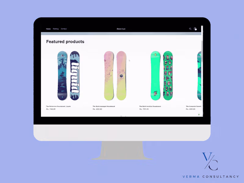 Cover image for E-commerce Store built using Shopify and React