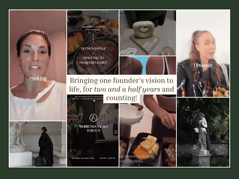Cover image for Ambrosia Meals Social Media Campaign Success