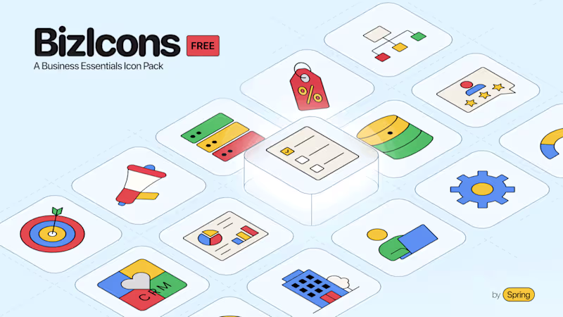 Cover image for Just launched BizIcons (A Business Essential Pack) ✅ Consist...