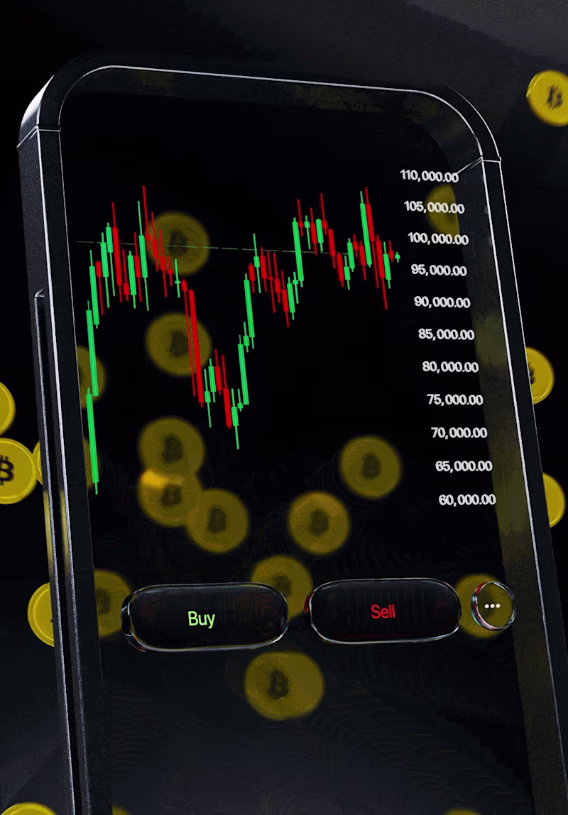 Cover image for 3D | Bitcoin Glass UI Motion​