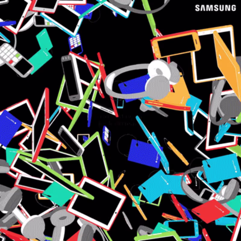 Cover image for Animated Content for Social Media - Samsung Summer Recycle