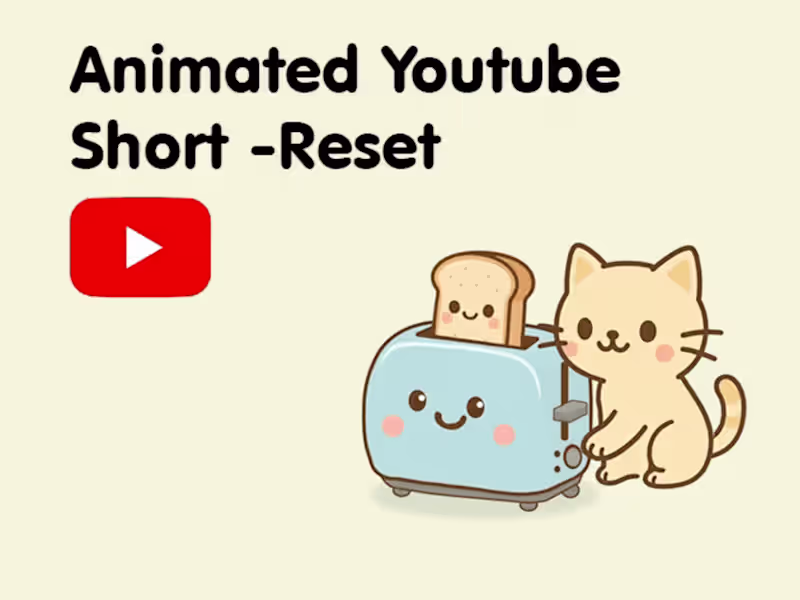 Cover image for Animated Short – "Reset Like a Toaster"