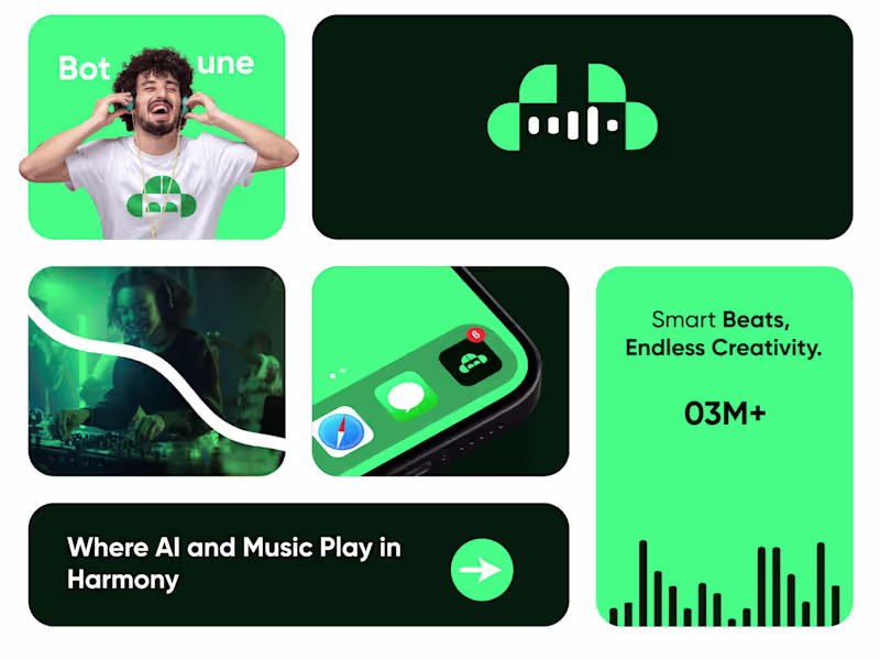 Cover image for Branding & Visual identity for a fintech Brand Botune