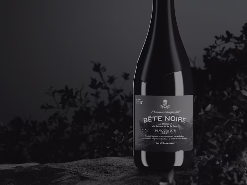 Cover image for Bête Noire | Label Design & Concept