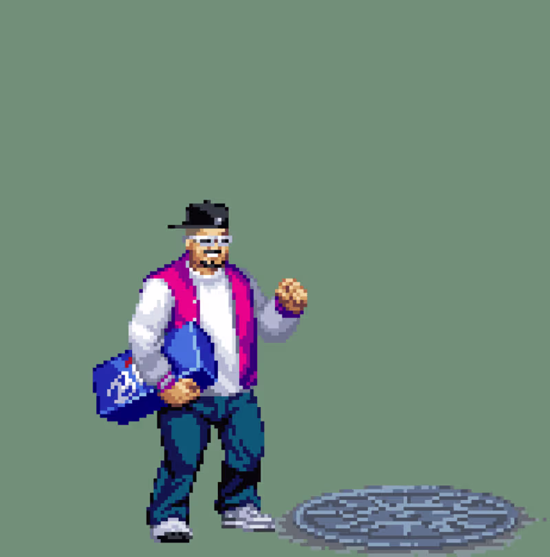 Cover image for Podpah BIS CCXP - pixel animations :: Behance