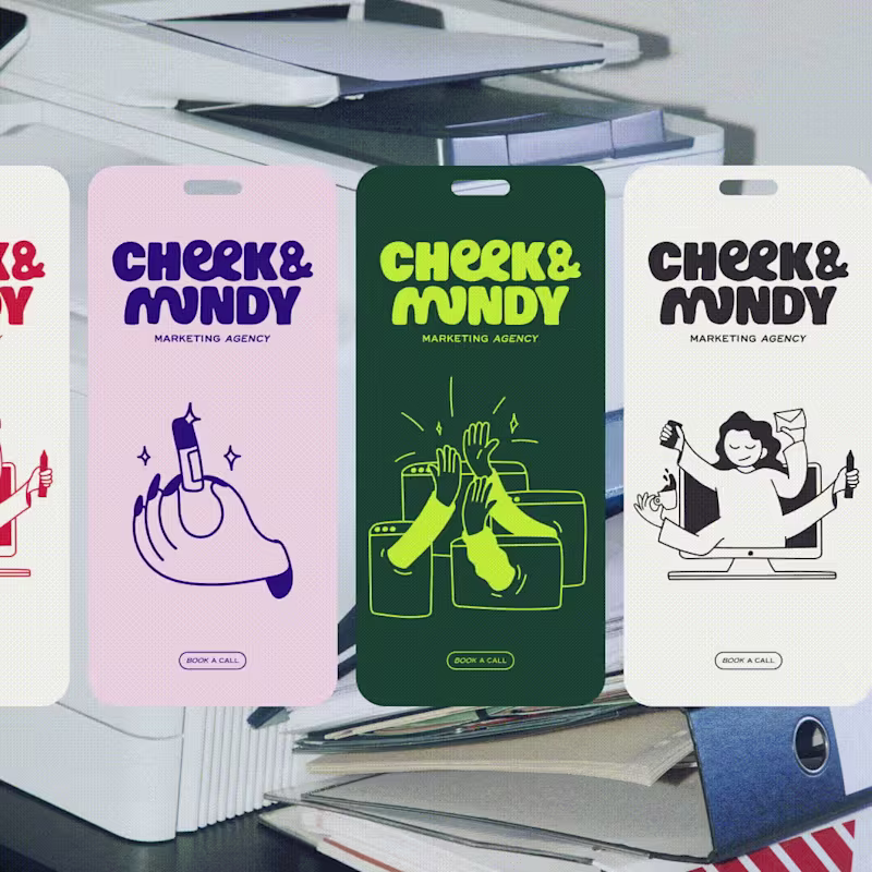 Cover image for 🎈Cheek & Mundy - Brand Identity