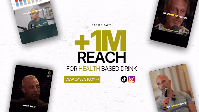 Cover image for Social Media Growth Strategy for Sacred Salt Pre-Launch