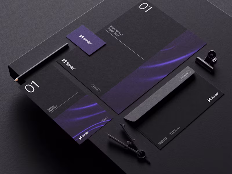 Cover image for Brand Identity for a Cloud Storage Platform — Sorder™