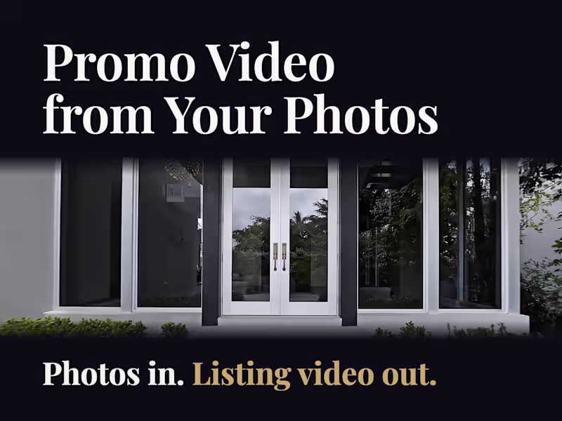Cover image for Sell the Listing That's Sitting: AI Video From Your Photos