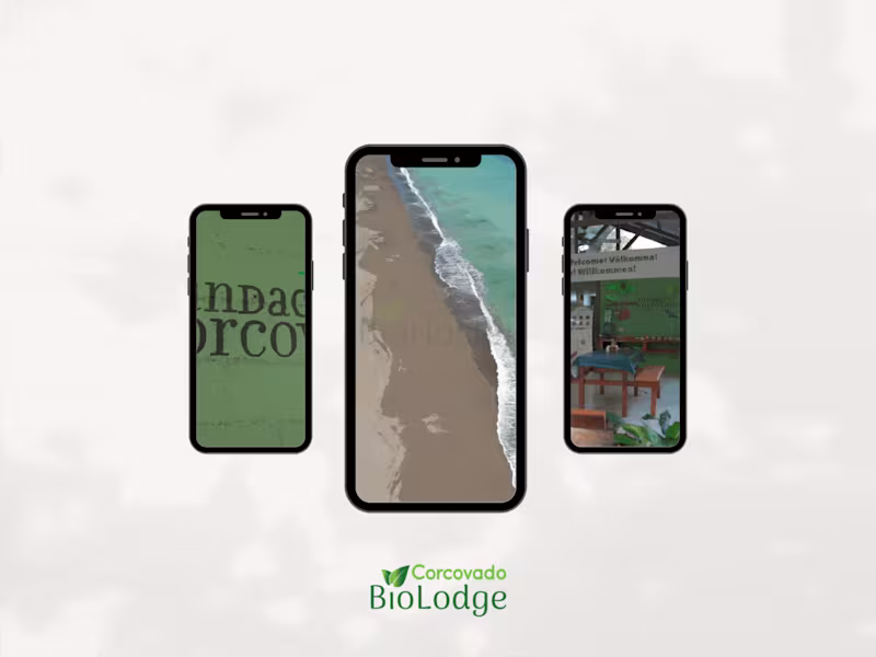 Cover image for Corcovado BioLodge | Website & Digital Communications