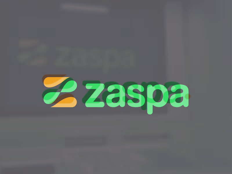 Cover image for ZASPA Brand Identity and Financial Design Project