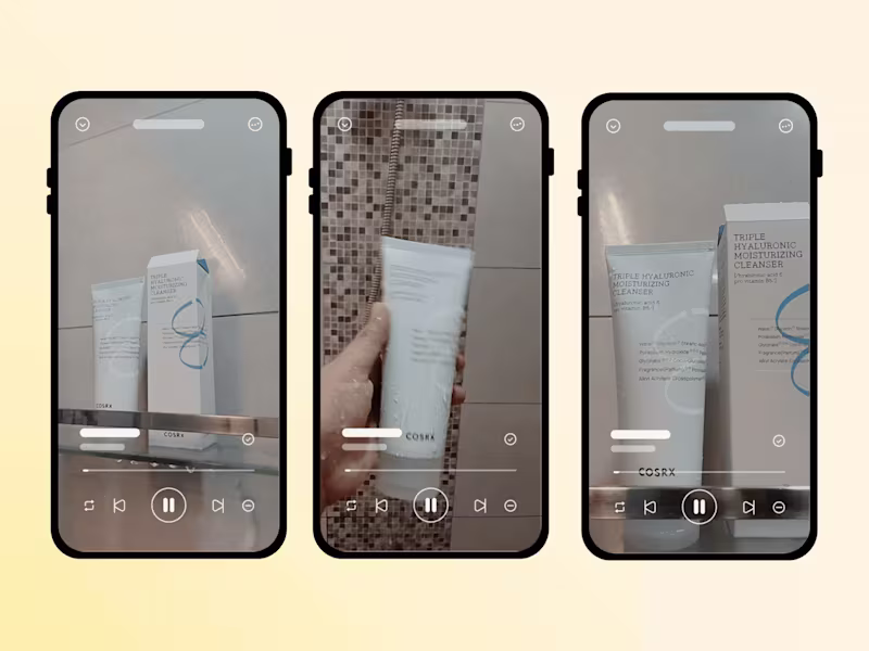 Cover image for UGC | COSRX Skincare UGC Content Creation