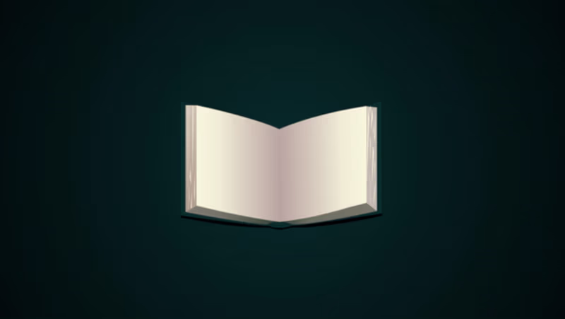 Cover image for Floating book | Rive