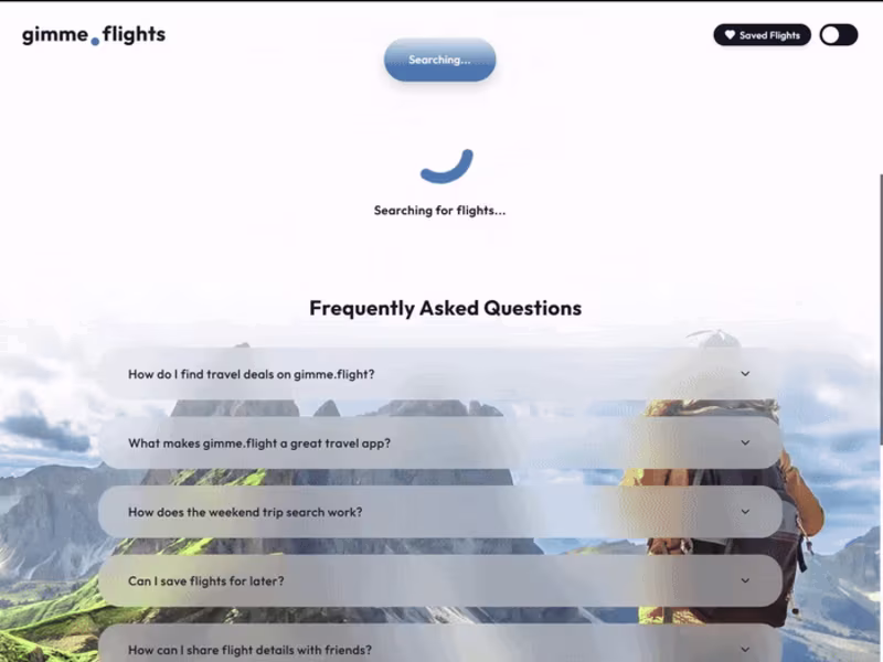 Cover image for Gimme.flights - web app for flight search