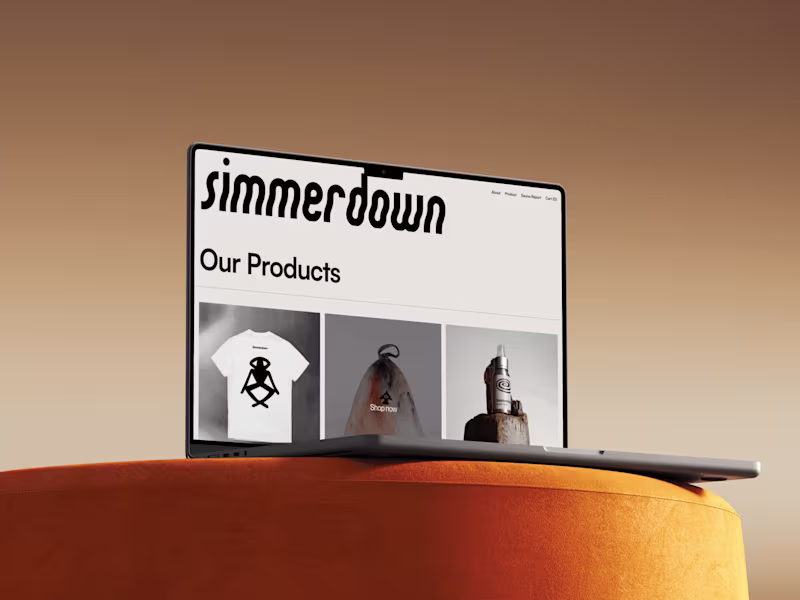 Cover image for Simmerdown eCommerce Website Development