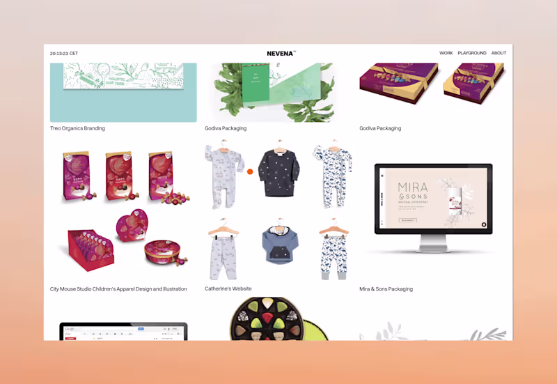 Cover image for Portfolio website Design for Snr Design Manager